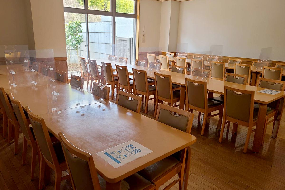 瑞穂斎場の待合室